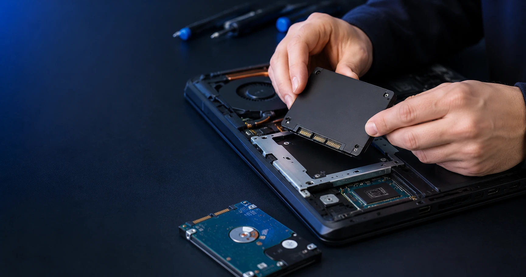 Заміна HDD на SSD — чи варто робити апгрейд ноутбука і скільки це коштує